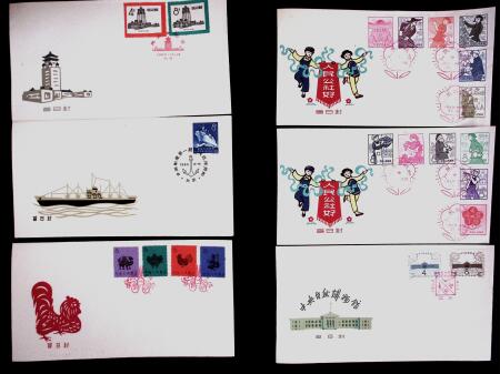 1958-1965 Group of +150 First Day covers with popular
