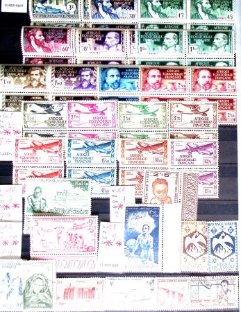 1910-2007, Collection de colonies en un grand classeur