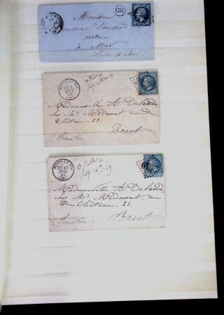 1855-1930, Environ 80 lettres et documents en deux