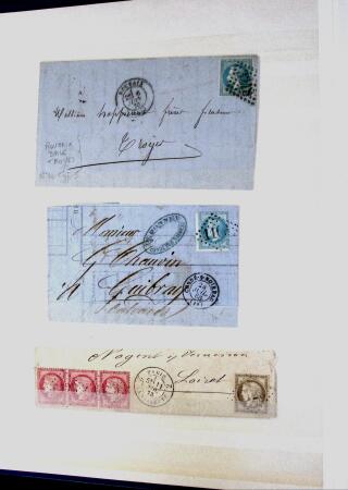 1855-1930, Environ 80 lettres et documents en deux