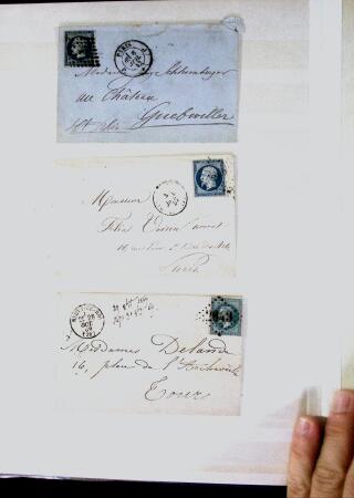 1855-1930, Environ 80 lettres et documents en deux