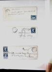 1855-1930, Environ 80 lettres et documents en deux
