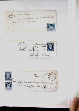 1855-1930, Environ 80 lettres et documents en deux