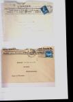 1855-1930, Environ 80 lettres et documents en deux