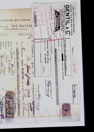 1855-1930, Environ 80 lettres et documents en deux