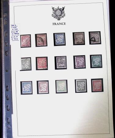 1869-1964, Selection de neufs et d'oblitérés sur