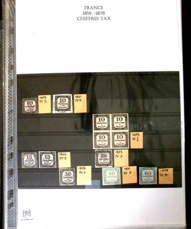 1869-1964, Selection de neufs et d'oblitérés sur