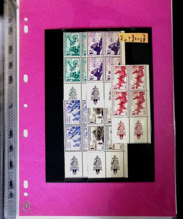 1869-1964, Selection de neufs et d'oblitérés sur