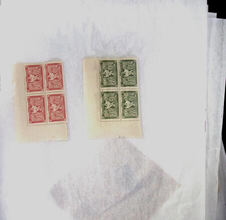 1933-45 Ensemble de 54 planches montrant différentes