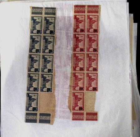 1933-45 Ensemble de 54 planches montrant différentes