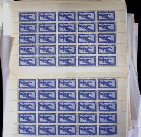 1933-45 Ensemble de 54 planches montrant différentes