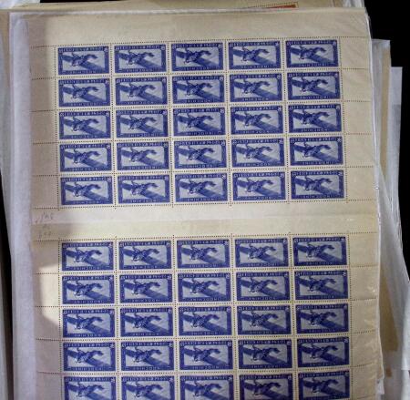 1933-45 Ensemble de 54 planches montrant différentes