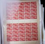 1933-45 Ensemble de 54 planches montrant différentes