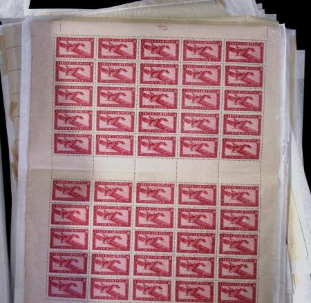 1933-45 Ensemble de 54 planches montrant différentes