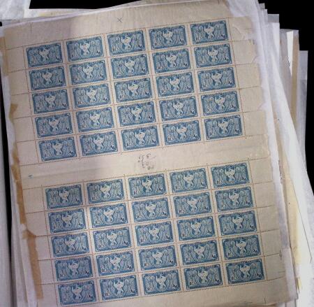 1933-45 Ensemble de 54 planches montrant différentes