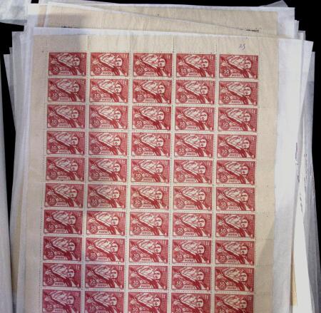 1933-45 Ensemble de 54 planches montrant différentes
