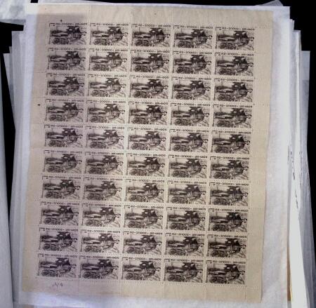 1933-45 Ensemble de 54 planches montrant différentes