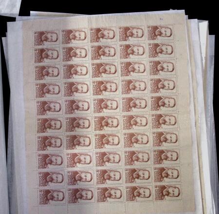 1933-45 Ensemble de 54 planches montrant différentes