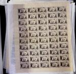 1933-45 Ensemble de 54 planches montrant différentes
