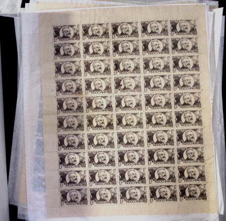 1933-45 Ensemble de 54 planches montrant différentes