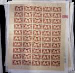 1933-45 Ensemble de 54 planches montrant différentes
