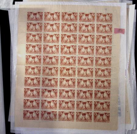 1933-45 Ensemble de 54 planches montrant différentes