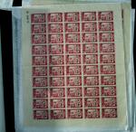 1933-45 Ensemble de 54 planches montrant différentes