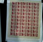 1933-45 Ensemble de 54 planches montrant différentes