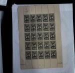 1933-45 Ensemble de 54 planches montrant différentes