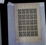 1933-45 Ensemble de 54 planches montrant différentes
