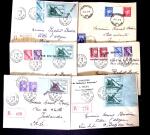 1945 Lot de 22 lettres de la Poche de SAINT NAZAIRE