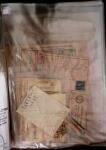 FISCAUX Album avec papiers timbres dont non utilisés,