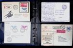 1863- 1980 2 classeurs de lettres de Suisse dont quelques