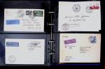 1863- 1980 2 classeurs de lettres de Suisse dont quelques