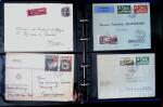 1863- 1980 2 classeurs de lettres de Suisse dont quelques