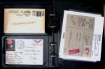 1863- 1980 2 classeurs de lettres de Suisse dont quelques