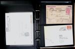 1863- 1980 2 classeurs de lettres de Suisse dont quelques