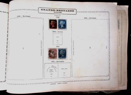 1840-1980, Old-time collection in Maury albums and