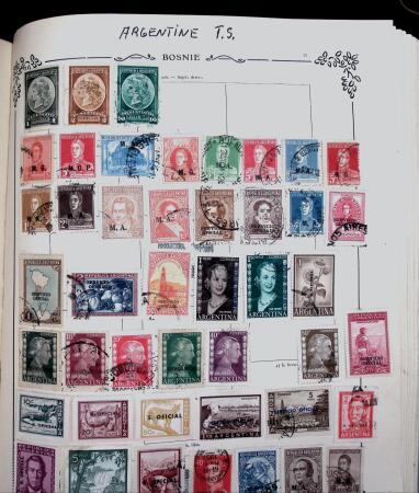 1840-1980, Old-time collection in Maury albums and