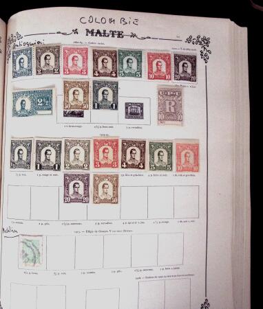 1840-1980, Old-time collection in Maury albums and