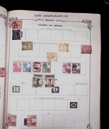 1840-1980, Old-time collection in Maury albums and