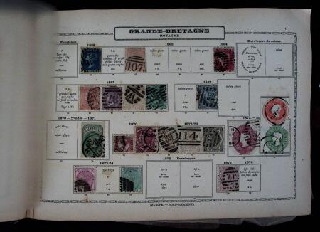 1840-1980, Old-time collection in Maury albums and