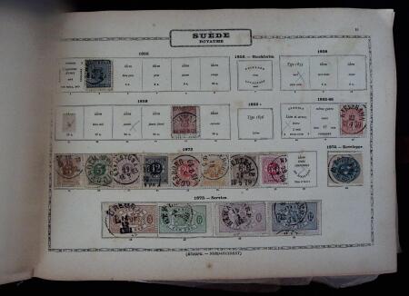 1840-1980, Old-time collection in Maury albums and