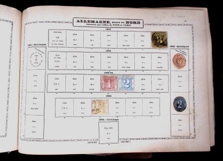 1840-1980, Old-time collection in Maury albums and