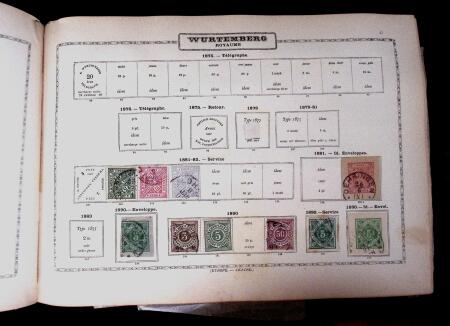 1840-1980, Old-time collection in Maury albums and