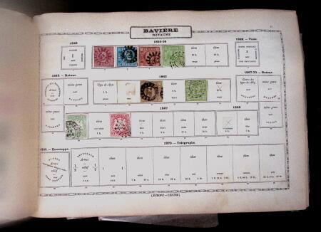 1840-1980, Old-time collection in Maury albums and