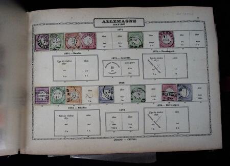 1840-1980, Old-time collection in Maury albums and
