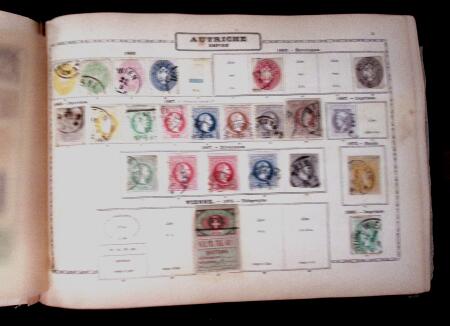 1840-1980, Old-time collection in Maury albums and