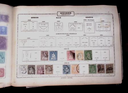 1840-1980, Old-time collection in Maury albums and