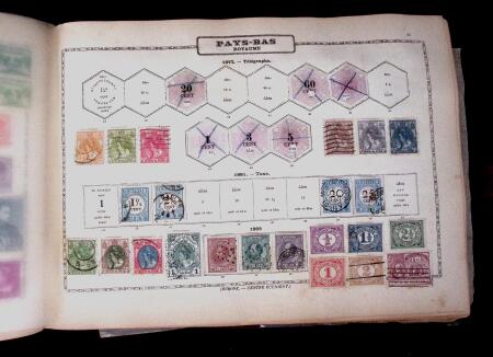 1840-1980, Old-time collection in Maury albums and